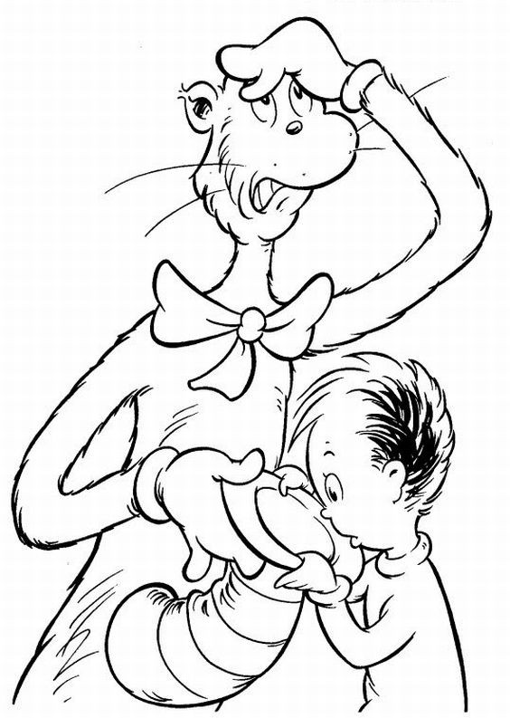 Dr Seuss Coloring Pages Printable
 7 Picture of dr Seuss Hat Coloring Pages