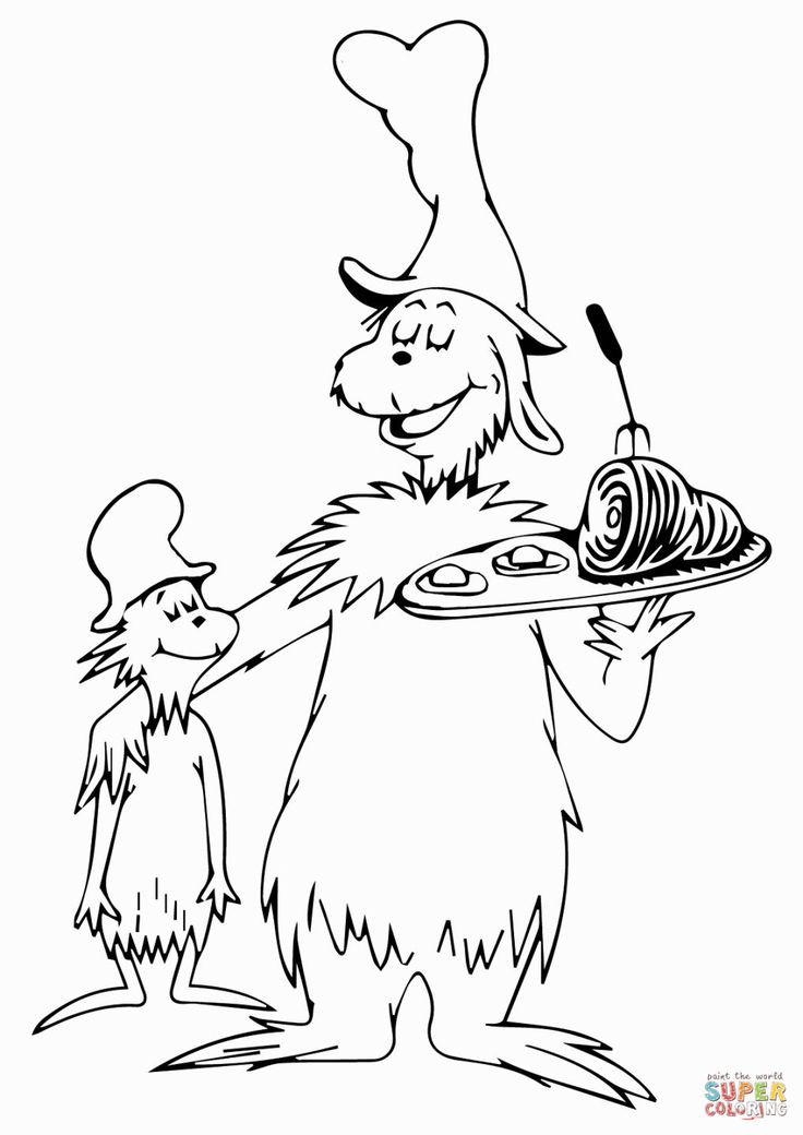 Dr Seuss Coloring Pages Printable
 Coloring Sheets Dr Seuss Coloring Pages