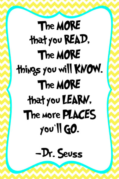 Dr.Seuss Education Quotes
 50 Dr Seuss Quotes Love Life and Learning