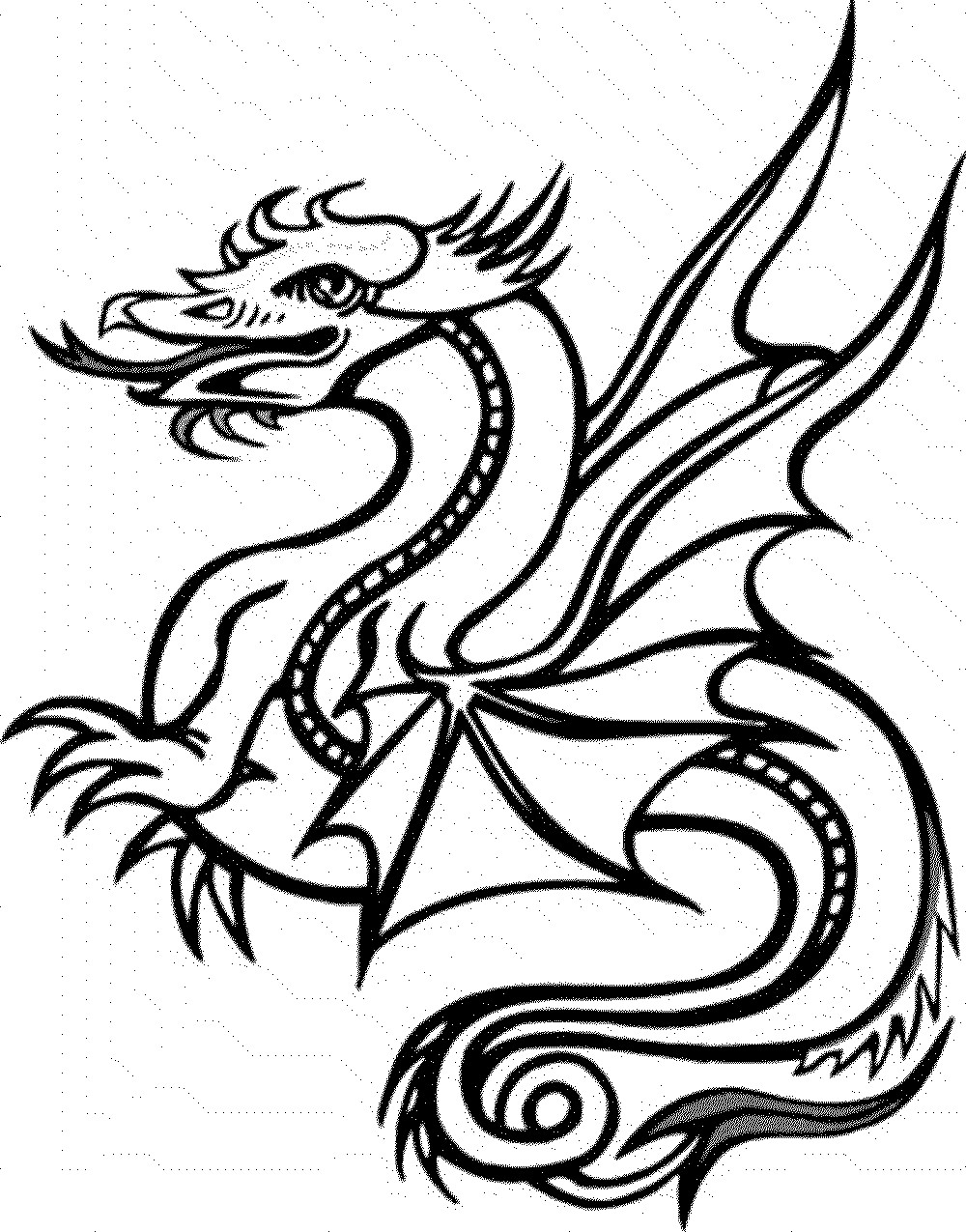 Dragon Coloring Pages Printables
 Color the Dragon Coloring Pages in Websites