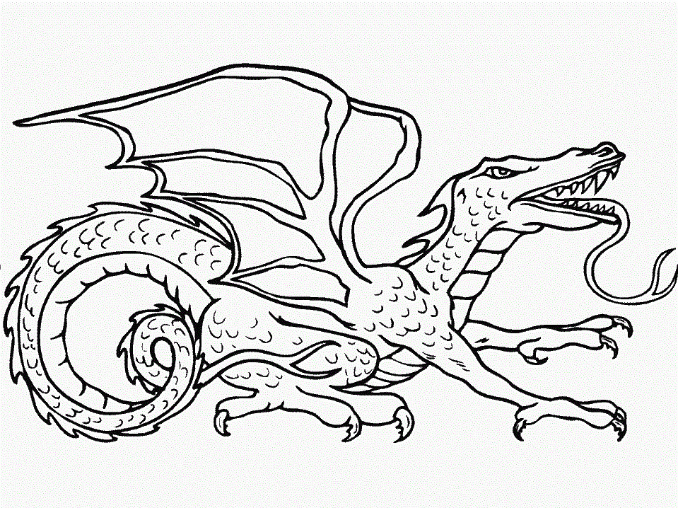 Dragon Coloring Pages Printables
 Coloring Pages Dragon Coloring Pages Free and Printable