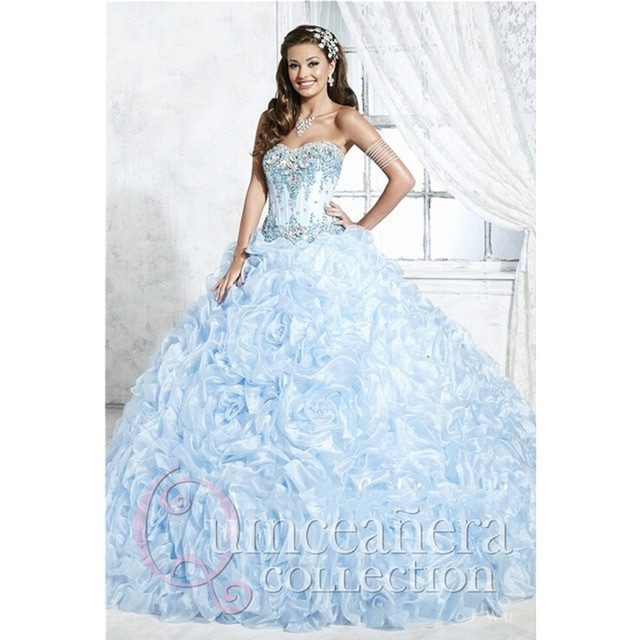 Dresses For 15 Birthday Party
 2015 Trendy Corset Quinceanera Dresses Pink Long Sweet 16