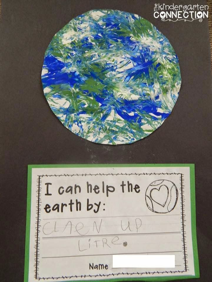 Earth Day Craft Ideas For Preschoolers
 FREE Printable Earth Day Writing Activity and Craft