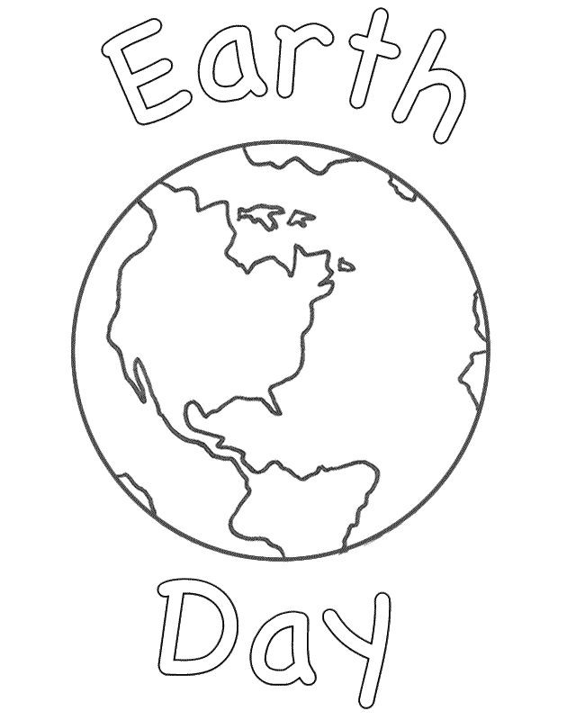 Earth Day Printable Coloring Pages
 coloring page