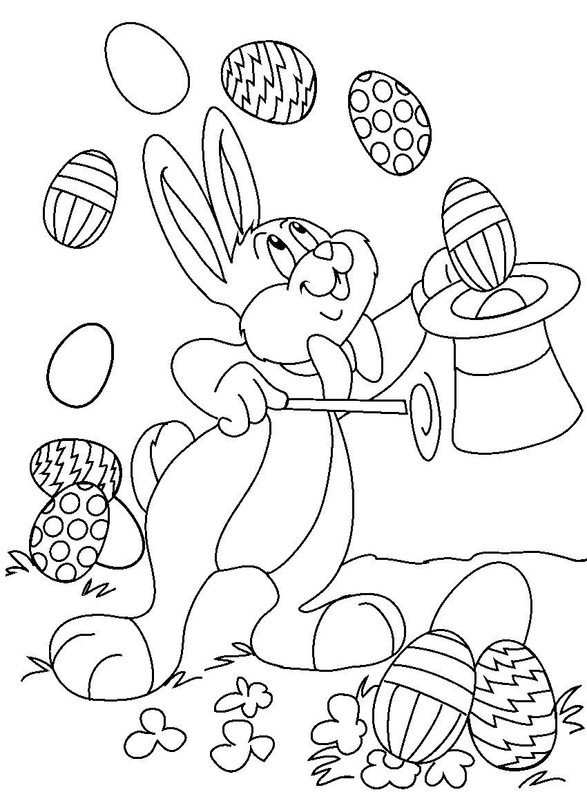 Easter Coloring Pages For Boys
 Free Easter Colouring Pages For Kids