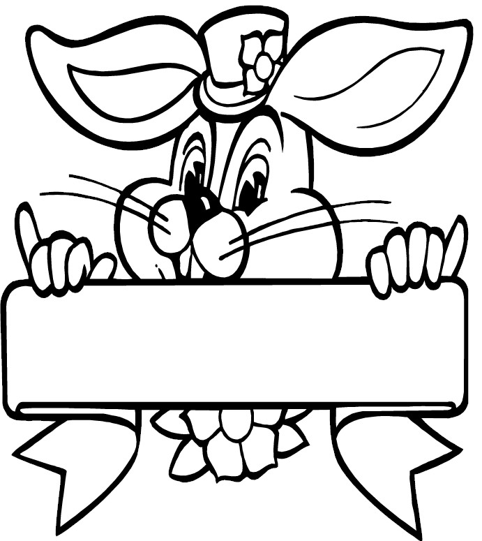 Easter Coloring Pages For Boys
 Free Cartoon Easter Bunny Download Free Clip Art