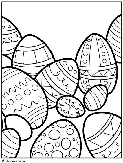 Easter Coloring Pages For Boys
 Easter Egg Coloring Pages 2018 Dr Odd