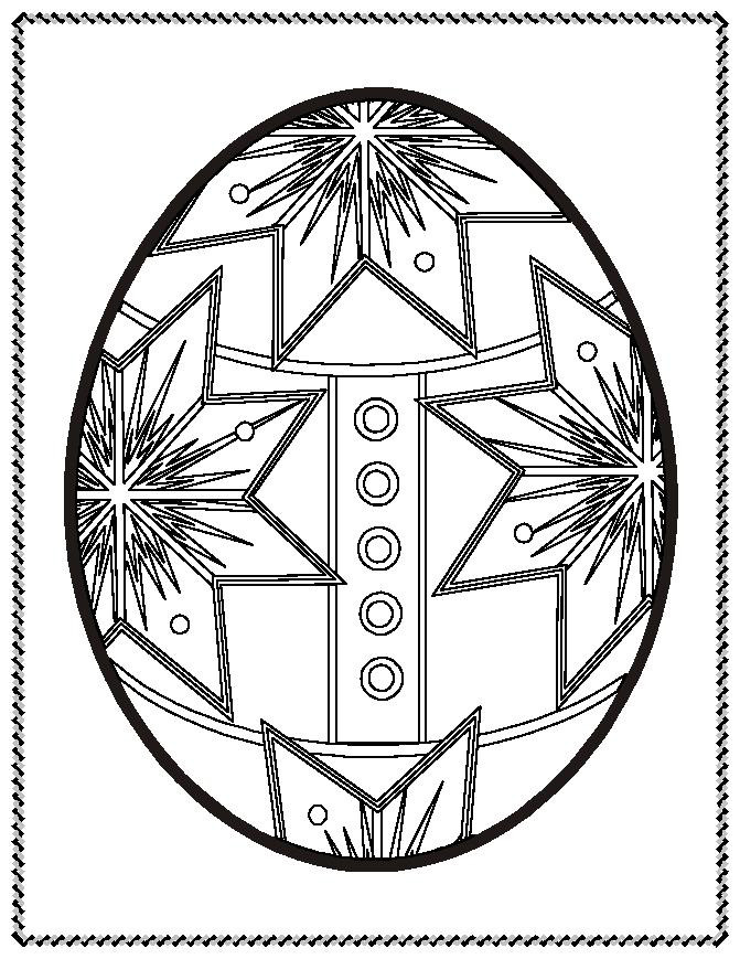 Easter Egg Coloring Pages Free Printable
 Free Printable Easter Egg Coloring Pages For Kids