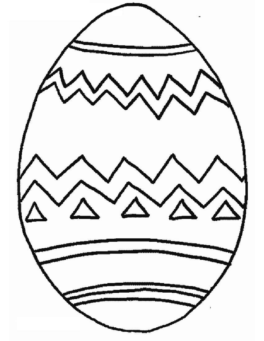 Easter Egg Coloring Pages Free Printable
 Easter Egg Coloring Pages