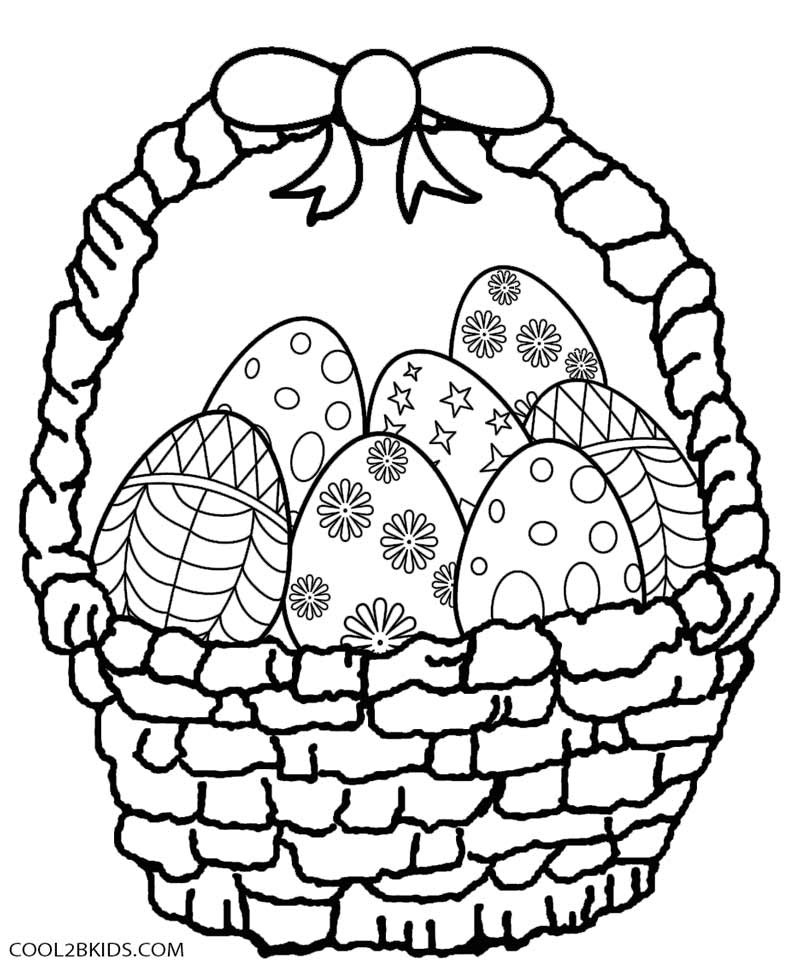 Easter Egg Coloring Pages Free Printable
 Printable Easter Egg Coloring Pages For Kids