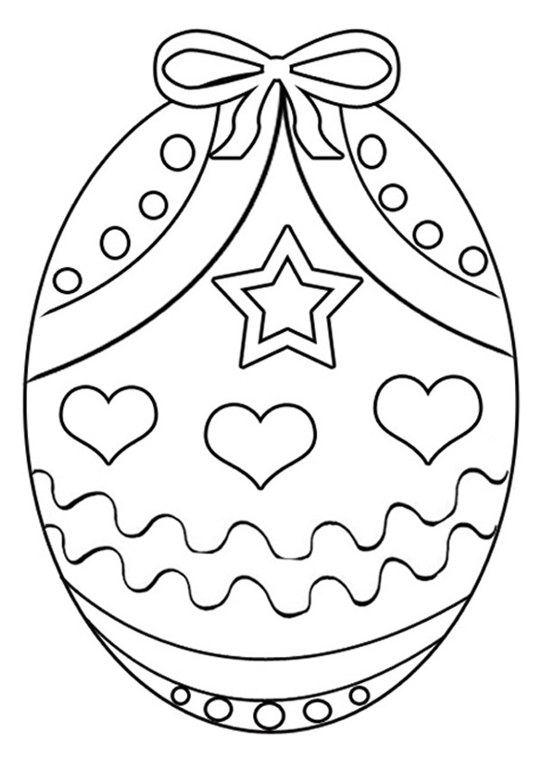 Easter Egg Coloring Pages Free Printable
 Free Printable Easter Egg Coloring Pages For Kids
