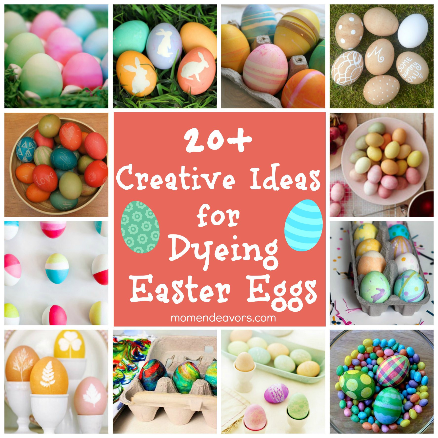 Easter Egg Dying Party Ideas
 Colorful Deviled Easter Eggs