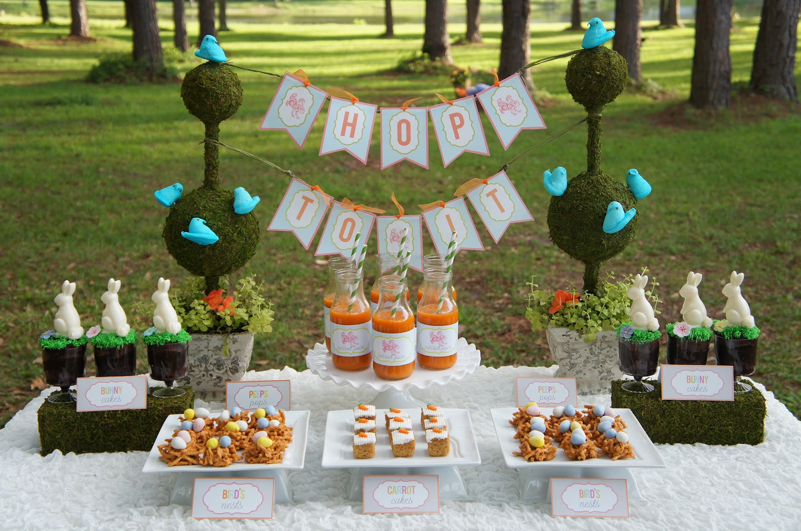 Easter Kid Party Ideas
 Hop Over Easter Party Real Parties I ve Styled