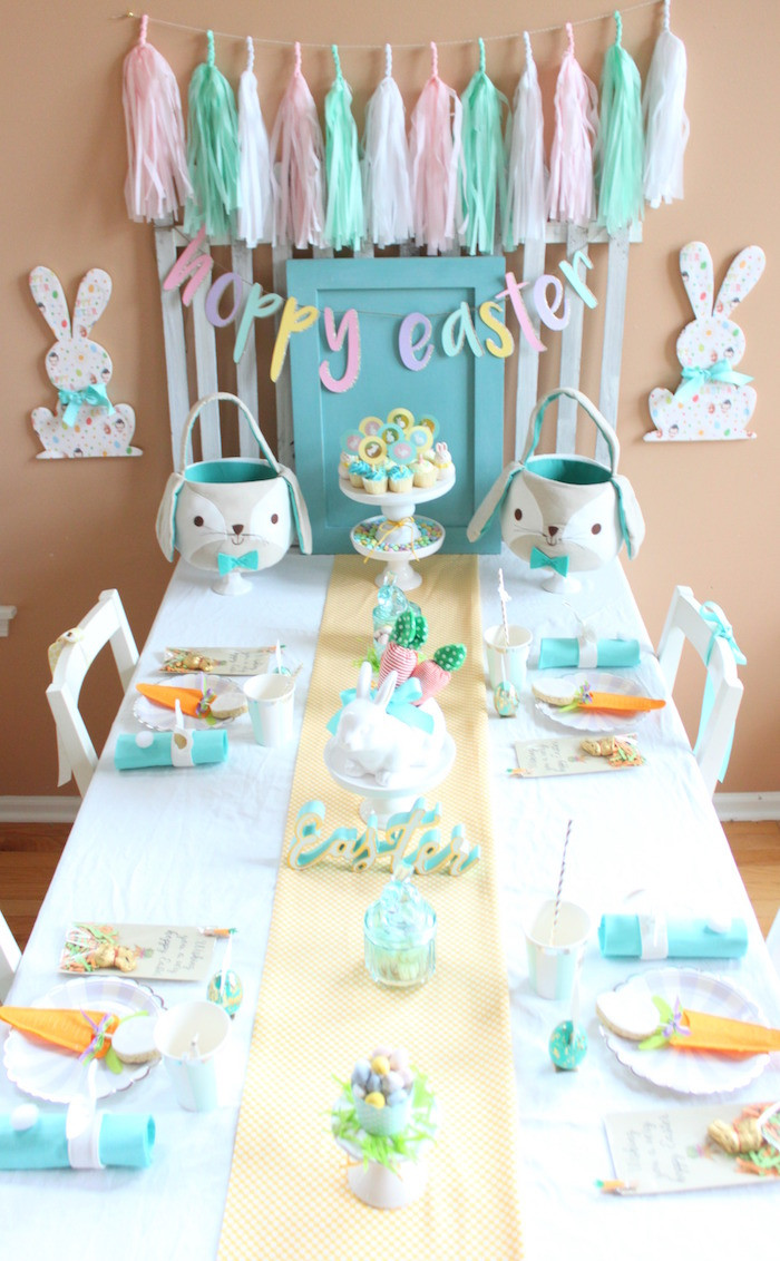Easter Party For Kids Ideas
 Kara s Party Ideas Hoppy Easter Party for Kids