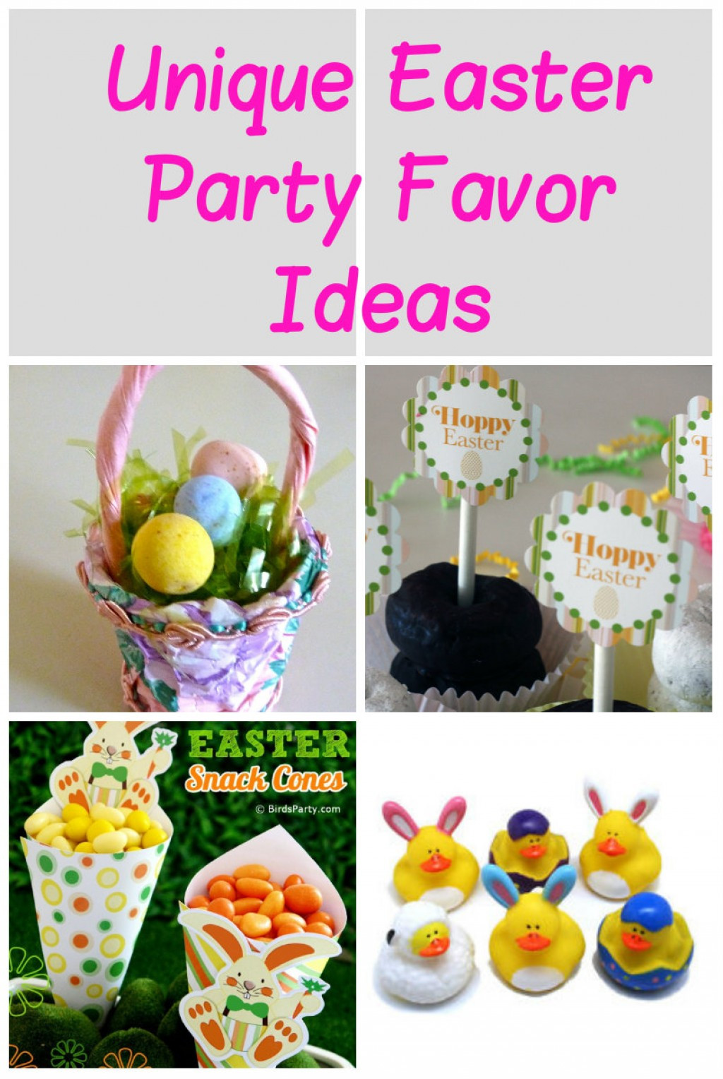 Easter Party Ideas Children
 Unique Easter Party Favor Ideas for Kids