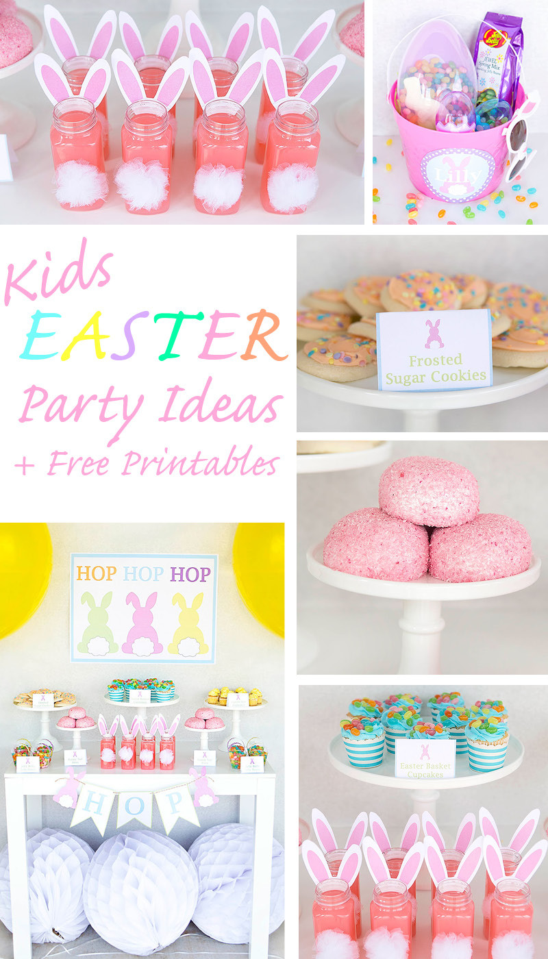 Easter Party Ideas Children
 Kids Easter Party Easter Basket Ideas & FREE Printables
