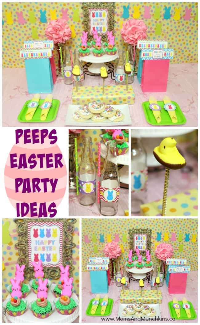 Easter Party Ideas Children
 Peeps Easter Party Ideas Moms & Munchkins