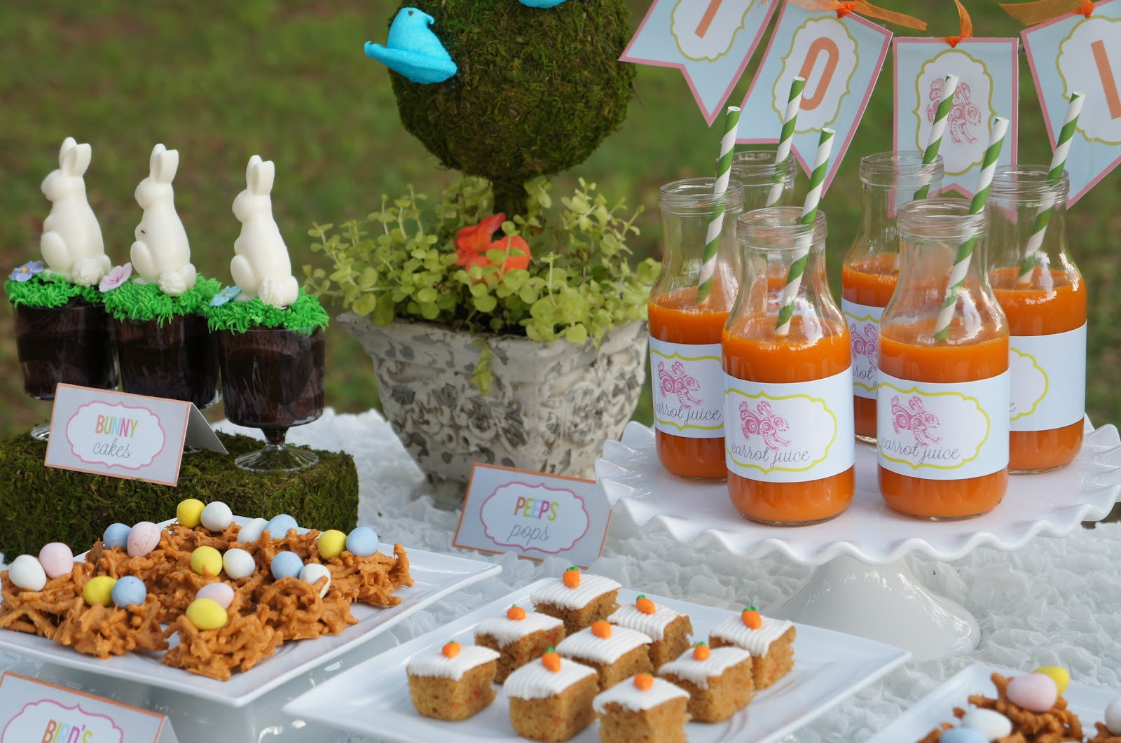 Easter Party Ideas On Pinterest
 Hop Over Easter Party Real Parties I ve Styled