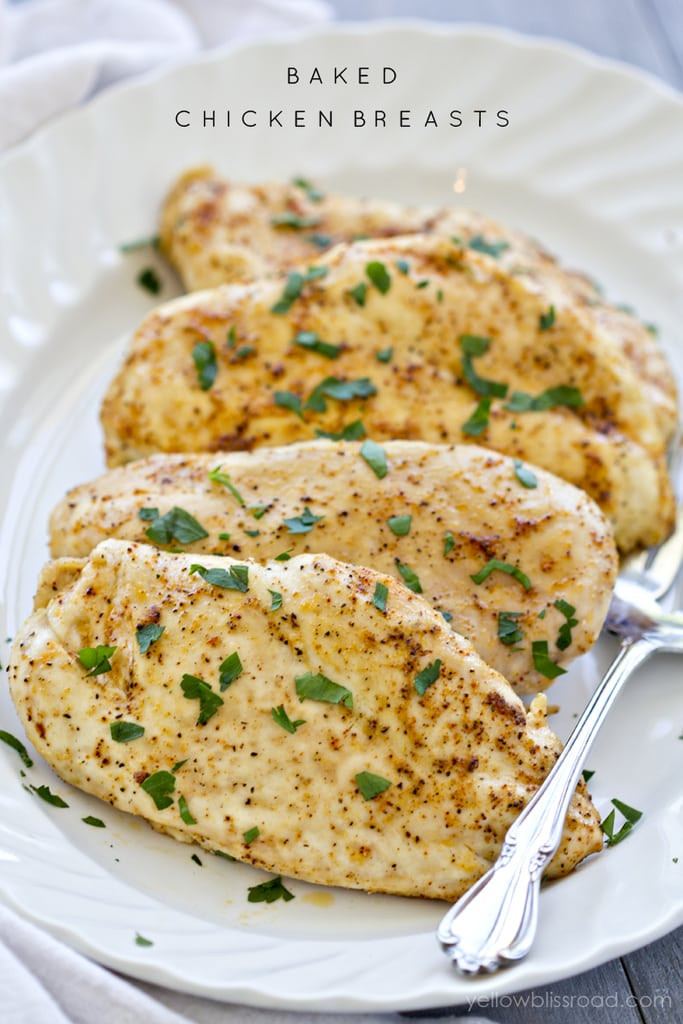 Easy Baked Chicken Breasts
 Baked Chicken Breasts So Tender and Juicy
