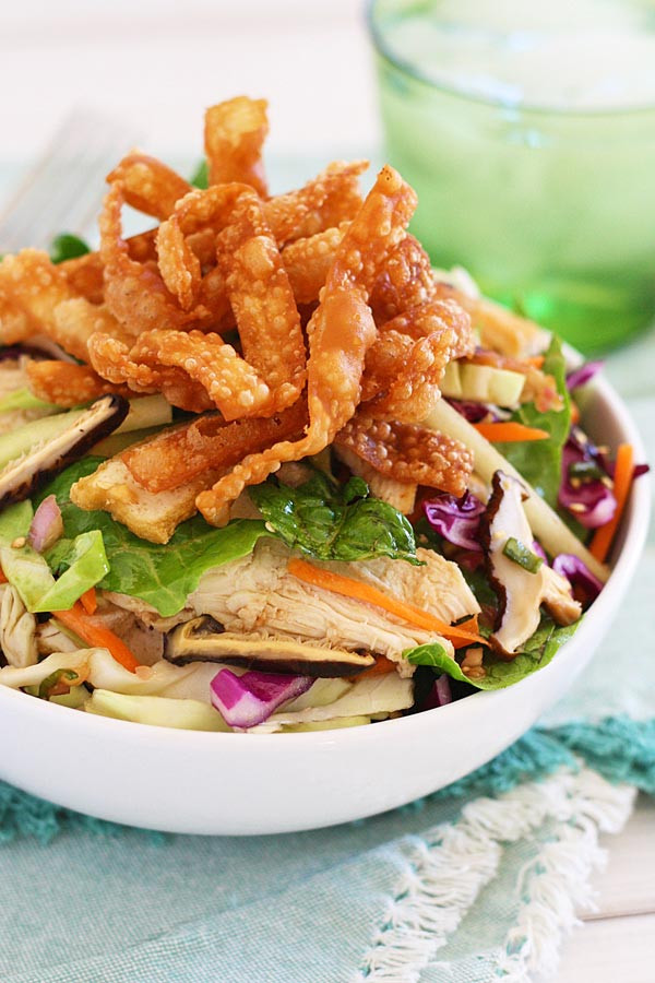 Easy Chinese Chicken Salad
 Chinese Chicken Salad Super Healthy Recipe Rasa Malaysia