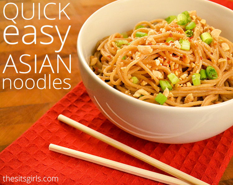 Easy Chinese Noodles
 Quick & Easy Asian Noodles Recipe