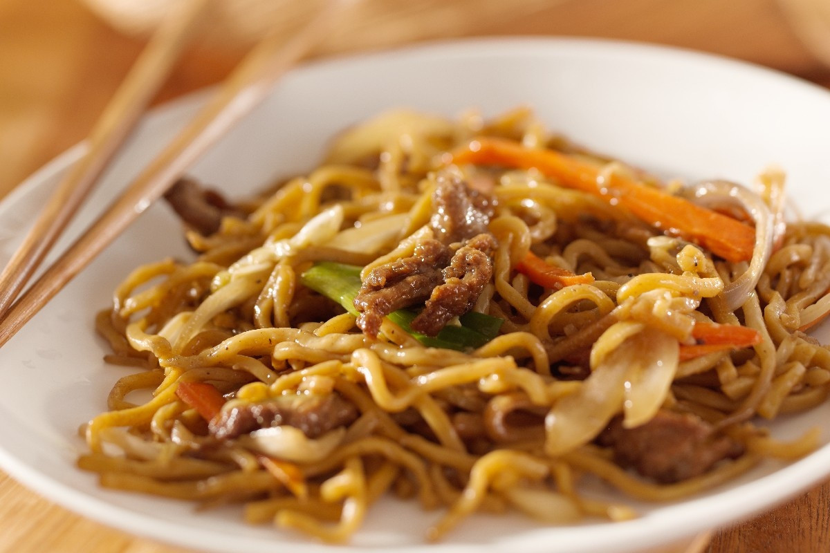 Easy Chinese Noodles
 Easy Asian Beef & Noodles Weight Watchers KitchMe