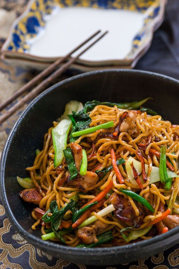 Easy Chinese Noodles
 Chicken Chow Mein Recipe