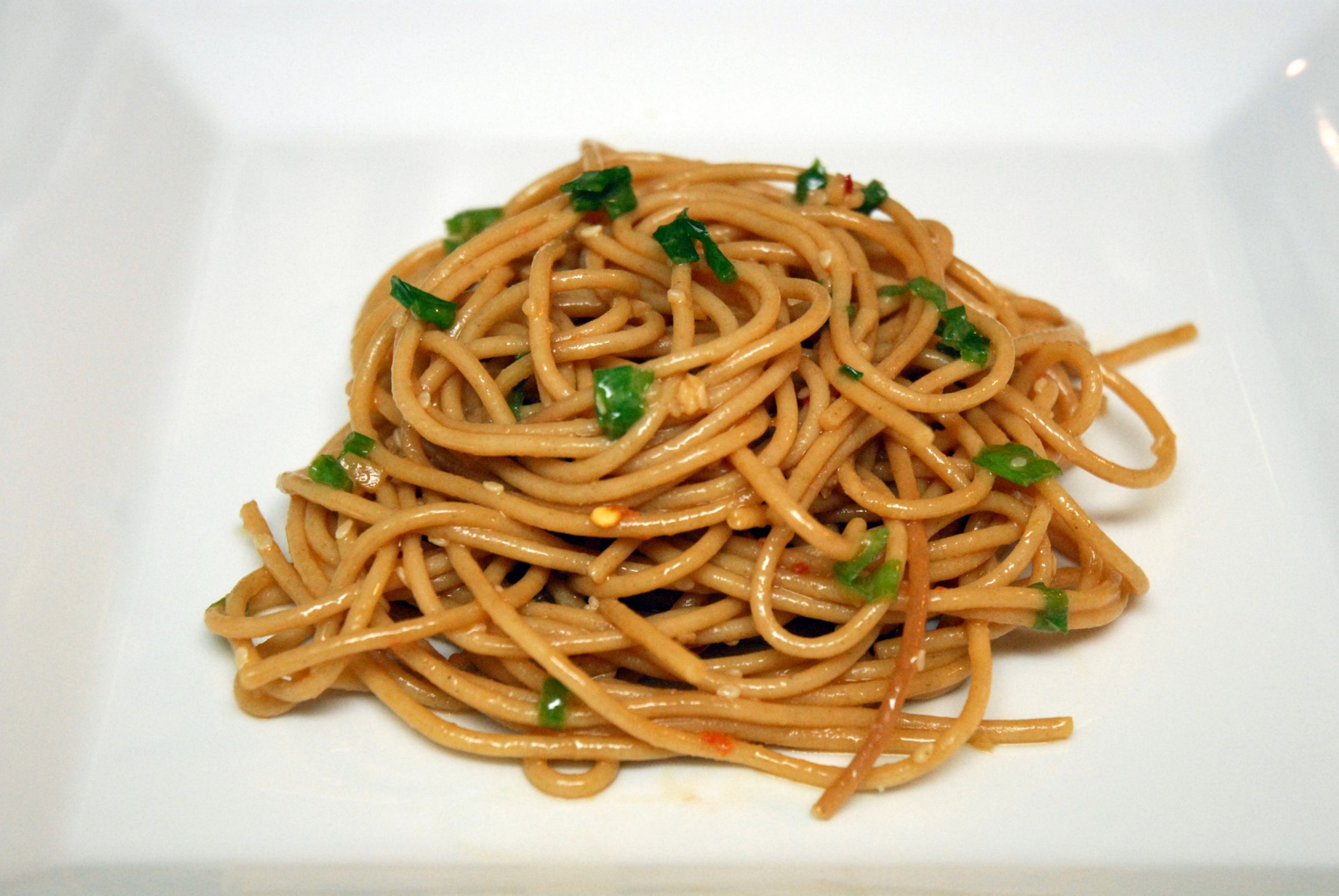 Easy Chinese Noodles
 Simple Sesame Noodles