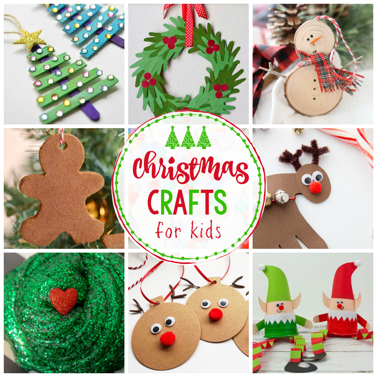 Easy Christmas Craft Gifts
 25 Easy Christmas Crafts for Kids Crazy Little Projects