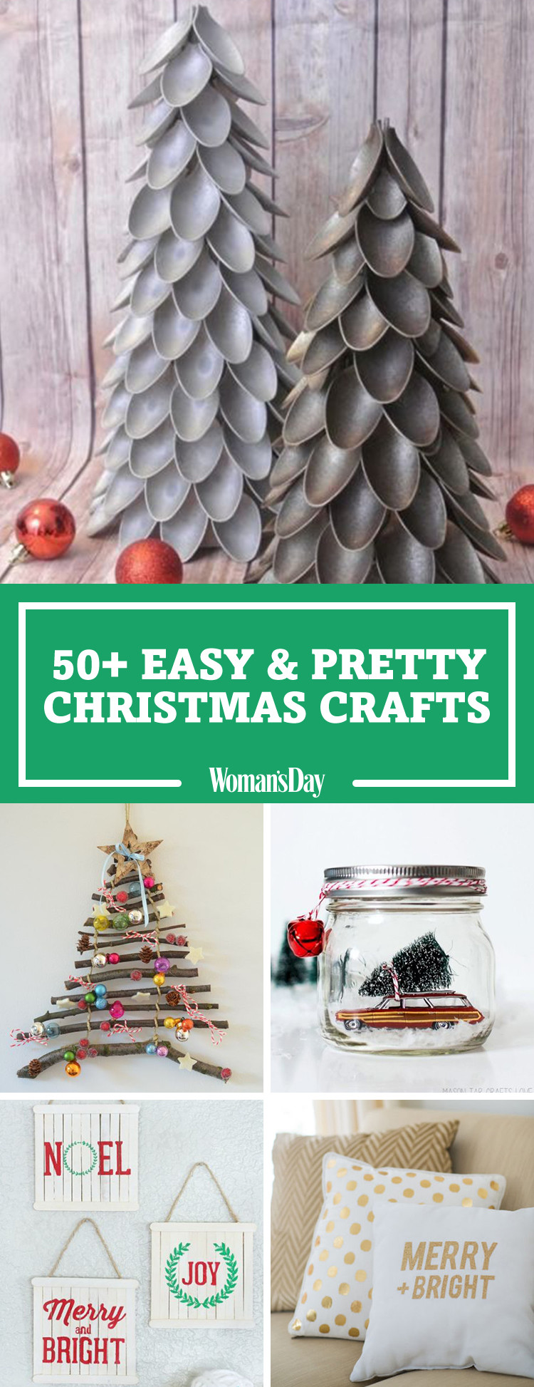 Easy Christmas Craft Gifts
 55 Easy Christmas Crafts Simple DIY Holiday Craft Ideas