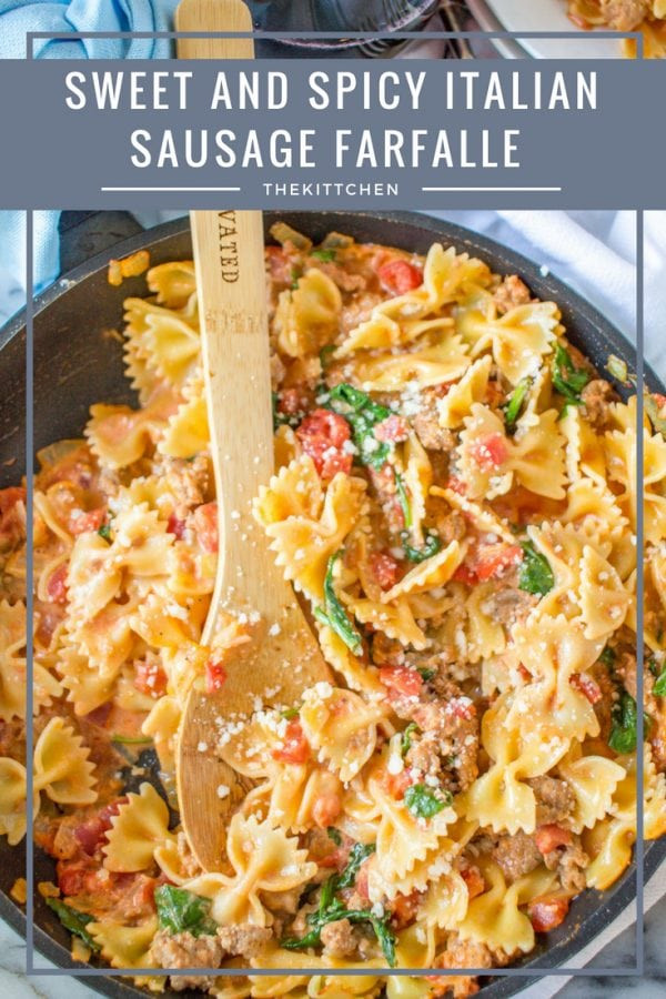 Easy Dinner Recipes For Two For Beginners
 Sweet and Spicy Sausage and Farfalle A 20 Minute Dinner