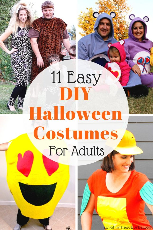 Easy DIY Halloween Costumes For Men
 11 Easy DIY Halloween Costumes for Adults Sarah in the