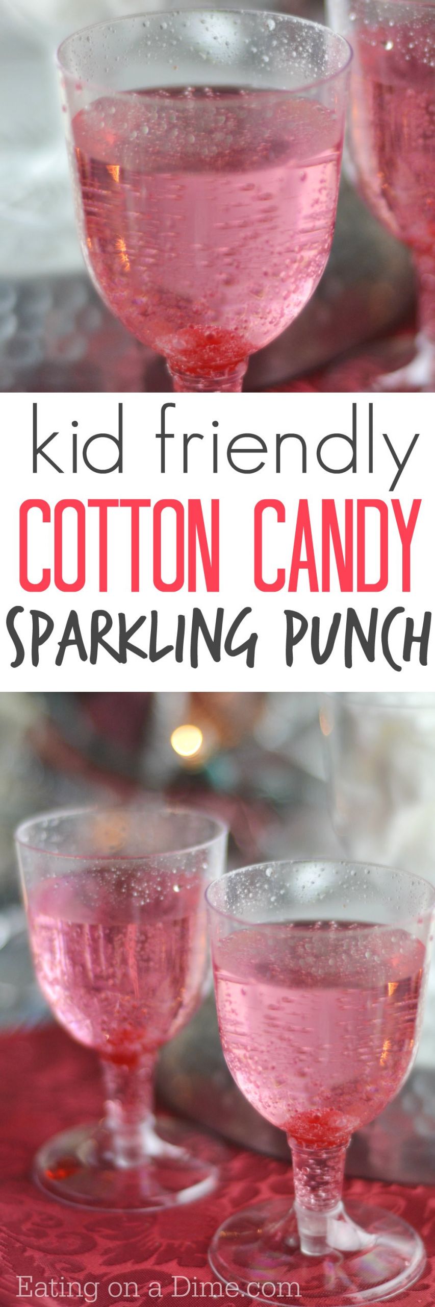 Easy Drink Recipes For Kids
 Kid Friendly Cotton Candy Drink Recipe Eating on a Dime