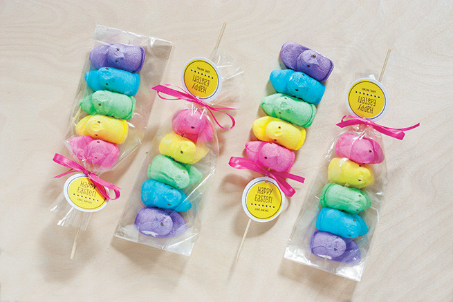 Easy Easter Party Ideas
 Quick & Easy Easter Favor Peep Skewers Party Inspiration
