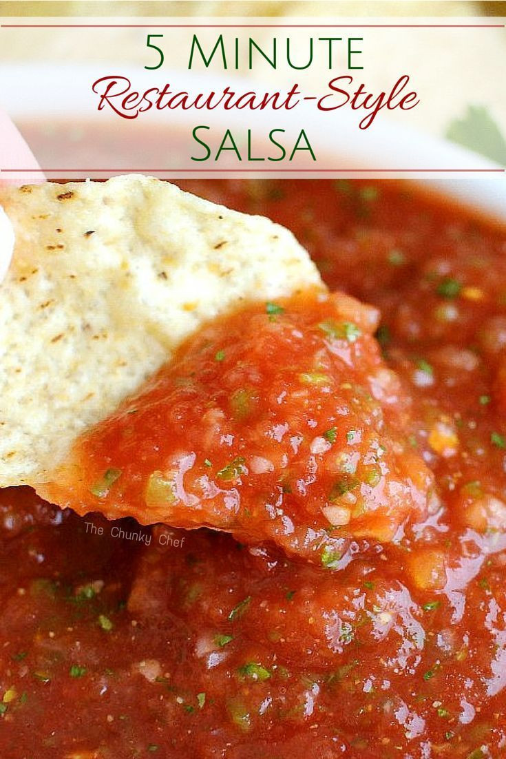 Easy Fresh Salsa Recipe
 Bright and fresh this salsa is the best you ve ever
