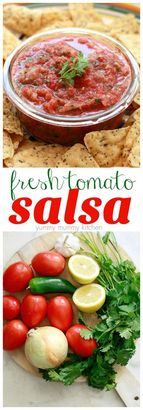 Easy Fresh Salsa Recipe
 How To Make Salsa with Fresh Tomatoes
