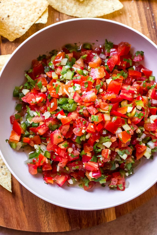 Easy Fresh Salsa Recipe
 The Best Homemade Fresh Tomato Salsa Little Broken