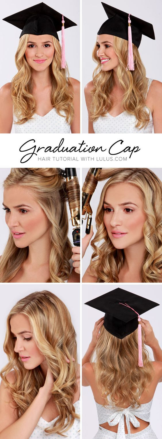 Easy Graduation Hairstyles
 6 Hairstyles To Wear With Your Graduation Cap