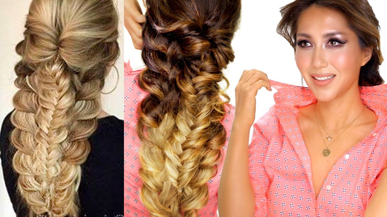 Easy Graduation Hairstyles
 EASY TOPSY BRAID Hairstyle Everyday Hairstyles