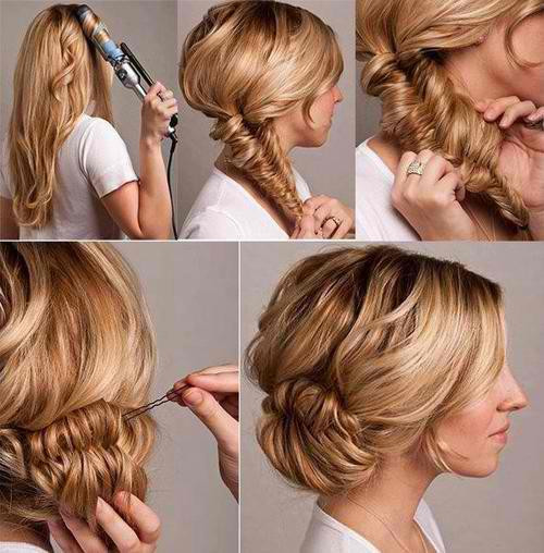 Easy Hairstyle Tutorials
 17 Quick And Easy DIY Hairstyle Tutorials
