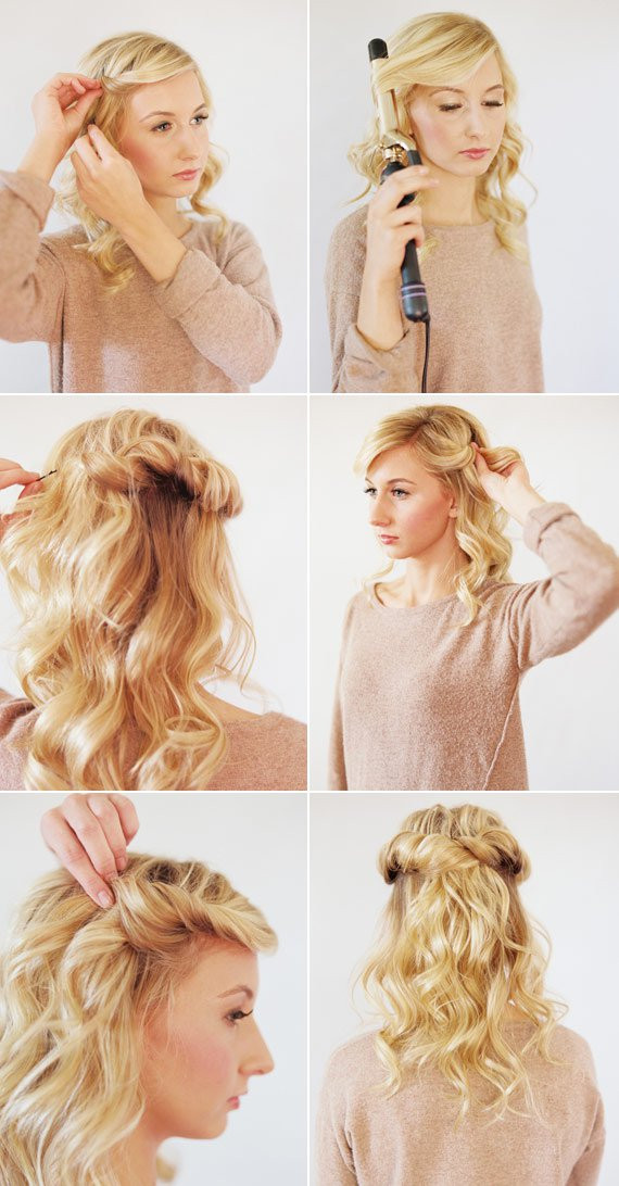 Easy Hairstyle Tutorials
 17 Easy DIY Tutorials For Glamorous and Cute Hairstyle