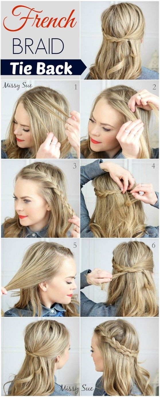 Easy Hairstyle Tutorials
 20 Cute and Easy Braided Hairstyle Tutorials