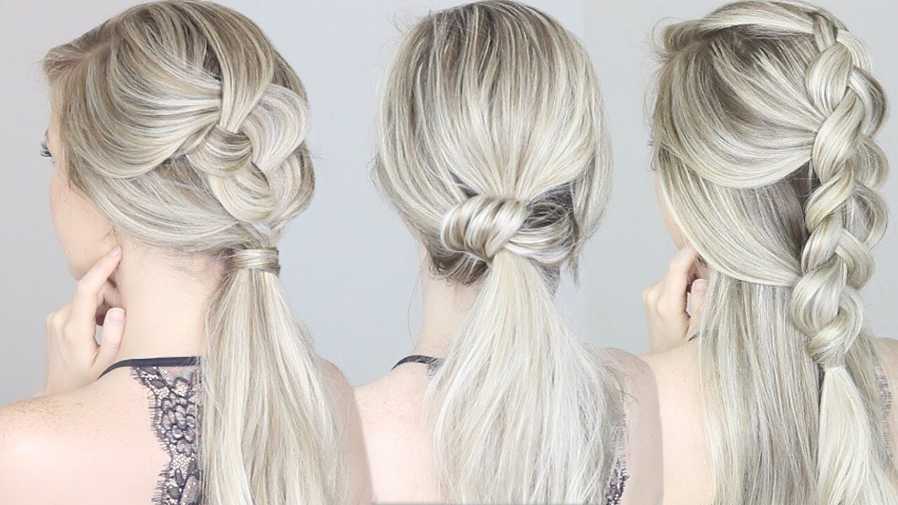 Easy Hairstyles
 QUICK & EASY Hairstyles For Summer