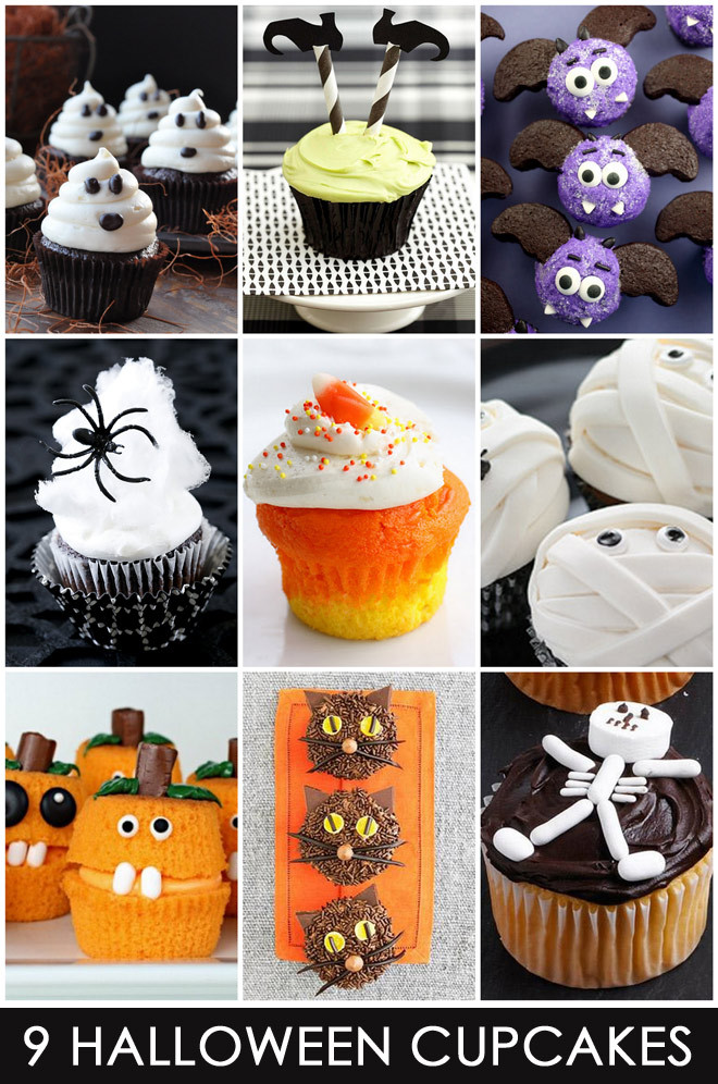 Easy Halloween Cakes Ideas
 9 Easy & Cute Halloween Cupcakes