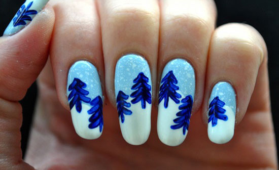 Easy Nail Designs For Winter
 15 Cool Simple & Easy Winter Nail Art Designs & Ideas