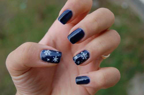 Easy Nail Designs For Winter
 15 Easy Winter Nail Art Designs Ideas Trends & Stickers