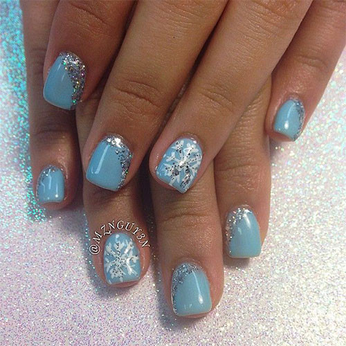 Easy Nail Designs For Winter
 15 Simple Winter Nail Art Designs Ideas Trends
