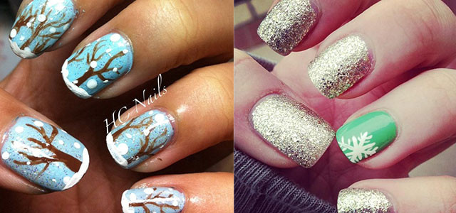 Easy Nail Designs For Winter
 Step By Step Nail Art Tutorials For Beginners & Learners