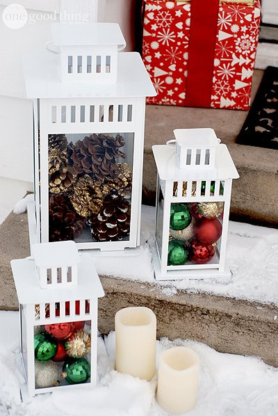 Easy Outdoor Christmas Decorating
 50 Cheap & Easy DIY Outdoor Christmas Decorations