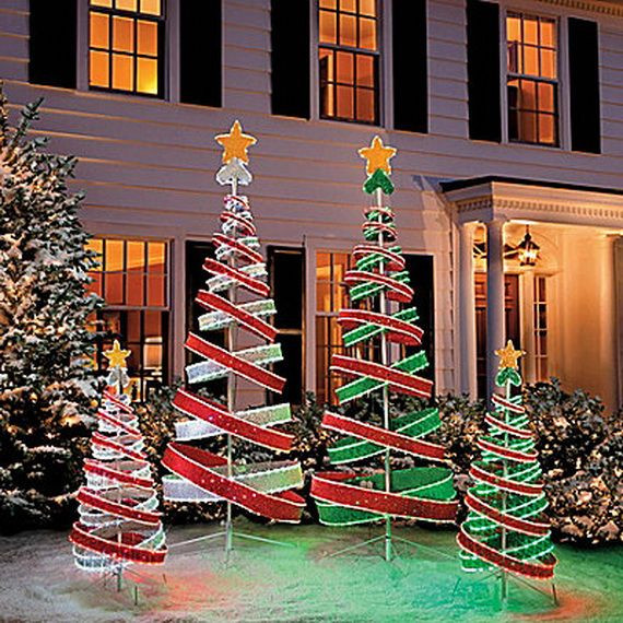 Easy Outdoor Christmas Decorating
 25 Top outdoor Christmas decorations on Pinterest